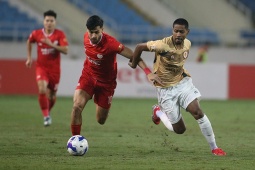 Video bóng đá Thể Công Viettel - Công an Hà Nội: Mở điểm đẳng cấp, đánh chiếm ngôi đầu (V-League)