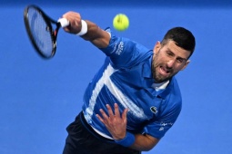 Video bóng đá Djokovic - Berrettini: Bước ngoặt tie-break, phá dớp thành công (Qatar Open)