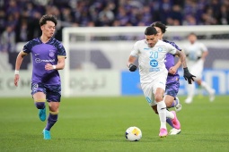 Bóng đá - Kết quả bóng đá Sanfrecce Hiroshima - Nam Định: Hiệp 2 vụn vỡ, cái kết ác mộng (Cúp C2 châu Á)