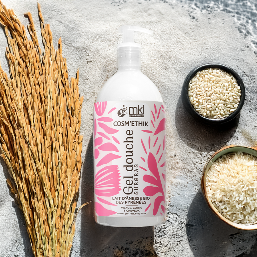 Sữa tắm giàu dưỡng chất MKL Green Nature Cosm’ethik Shower Gel Donkey’s Milk giúp làm dịu và nuôi dưỡng