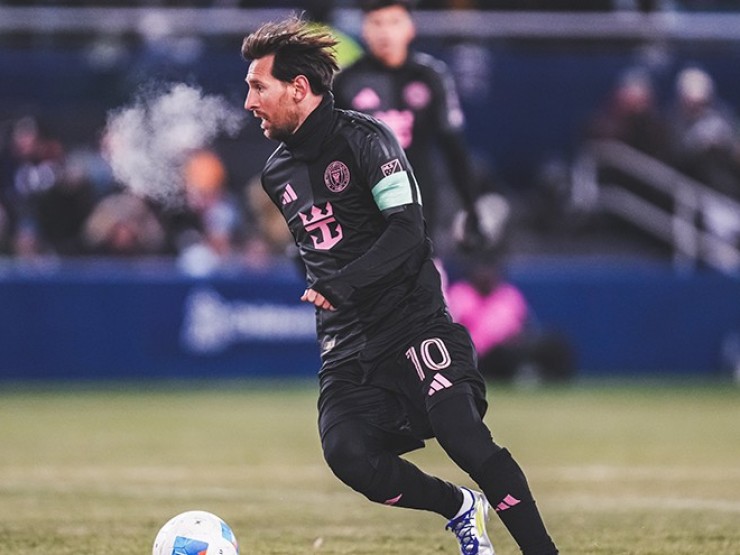 Video bóng đá Sporting KC - Inter Miami: Đẳng cấp Messi dưới cái lạnh -17 độ C