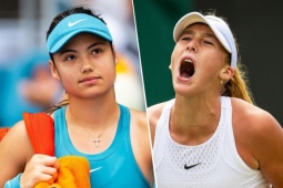 Sốc tennis nữ: Raducanu khóc vì bị quấy rối,  " Sharapova mới "  bị đe dọa đáng sợ