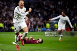 Bóng đá - Đỉnh cao Cúp C1: Mbappe lập hat-trick cho Real, đánh sập ý chí của Man City