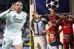 Real đè bẹp đội hình Man City hơn 1,3 tỷ euro, Mbappe liệu đã vượt Haaland (Clip 1 phút)?