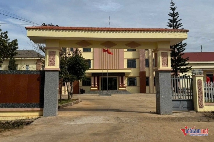 UBND xã Thuận Hà, nơi phát hiện vụ việc. Ảnh: Hải Dương