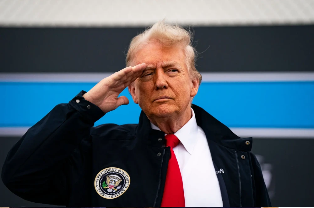 Tổng thống Trump có những phát ngôn cứng rắn đối với Ukraine thời gian gần đây. Ảnh: THE NEW YORK TIMES