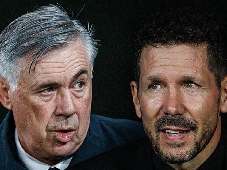 Bốc thăm C1: Derby Madrid cực nóng vòng 1/8, HLV Ancelotti và Simeone nói gì?