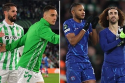 Antony và Betis vào vòng 1/8 cúp châu Âu, dễ đá  " chung kết sớm "  với Chelsea