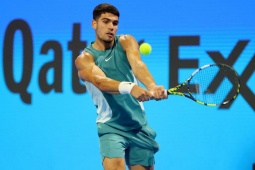 Video tennis Alcaraz - Lehecka: Ngược dòng set cuối, tan mộng vô địch (Qatar Open)