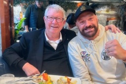 Nóng nhất thể thao trưa 21/2: Tyson Fury khoe ảnh ăn sáng với Sir Alex Ferguson