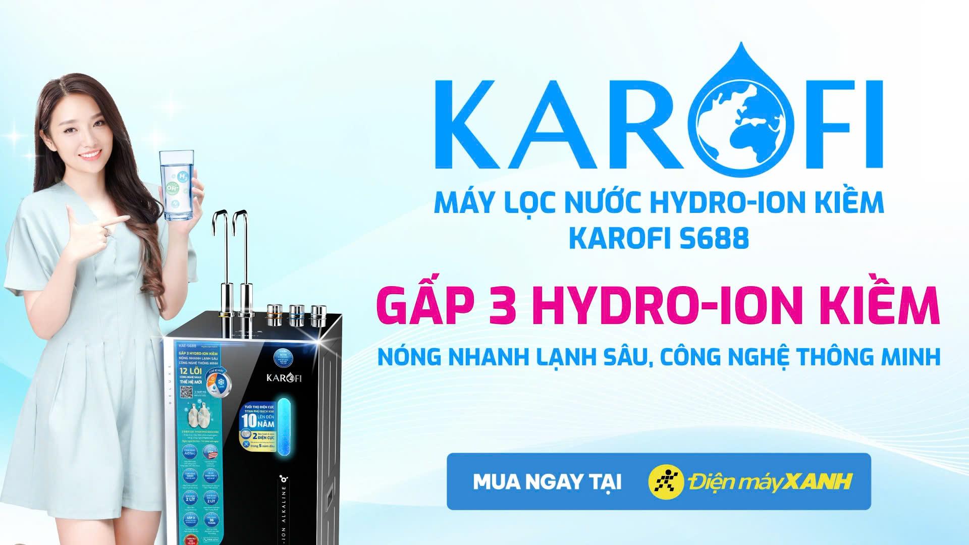 Ấn tượng về máy lọc nước Hydro-ion kiềm Karofi S688 mới nhất - 4