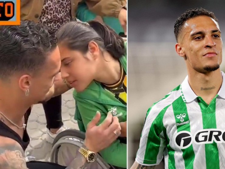 Antony lại “gây sốt“ ở Betis, khoảnh khắc xúc động với fan khuyết tật