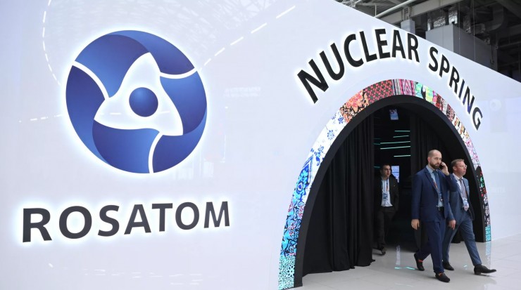 Một gian hàng của Rosatom tại Diễn đàn quốc tế Atomexpo ở Sochi, năm 2022. Ảnh: Sputnik