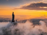 Du lịch - Lên núi có tượng Phật Bà bằng đồng cao nhất châu Á