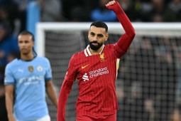 Salah lại sắm vai  " hung thần "  của Man City, ngạo nghễ ở Etihad