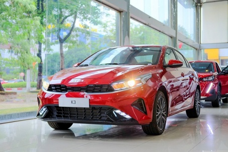 Giá xe KIA K3 tháng 2/2025, sedan cỡ C lăn bánh từ 607 triệu đồng