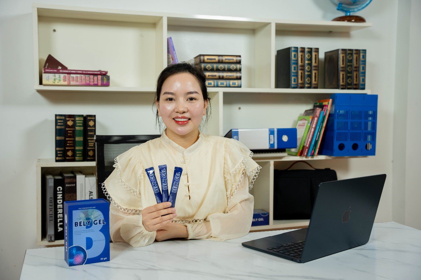 Sản phẩm được đóng dạng túi nhỏ tiện lợi cho việc sử dụng.