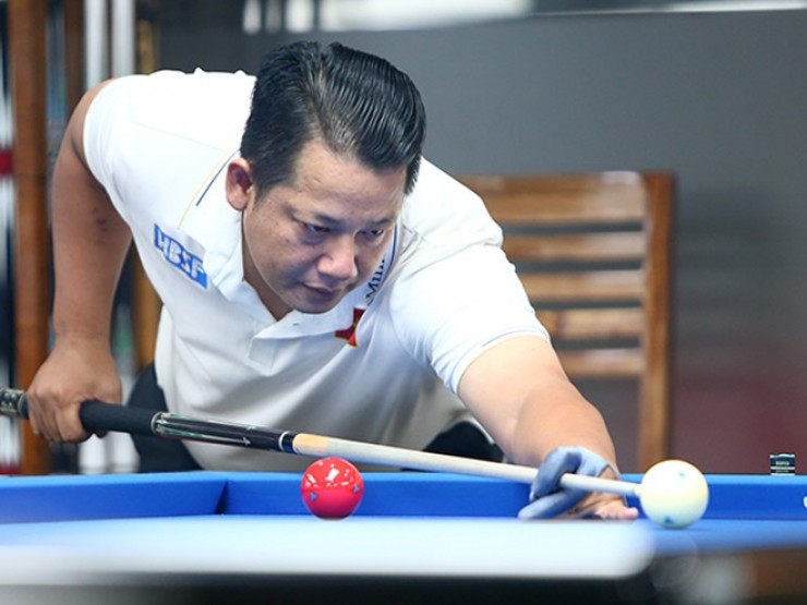 Cao thủ bi-a Đỗ Minh Đông ghi điểm kỷ lục thắng nhà vô địch châu Á