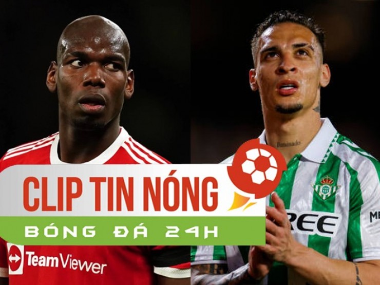 Ten Hag và Amorim bị tố làm Antony sa sút, rộ tin “Quỷ đỏ“ muốn tái ngộ Pogba (Clip tin nóng)