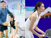 Thể thao - Lý Hoàng Nam chăm vợ xinh trên sân pickleball, hot girl bóng rổ nằm sân sau 13 trận