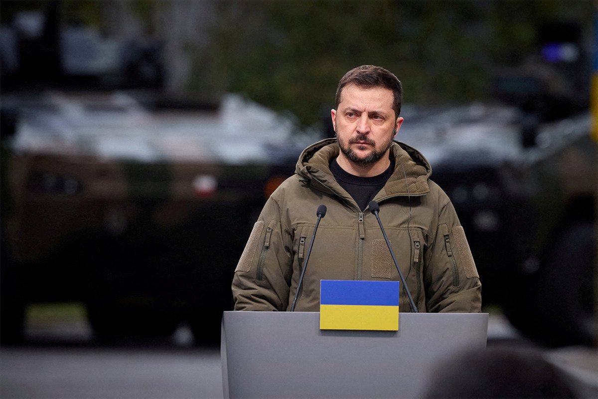 Ông Zelensky cho rằng Ukraine không nợ tiền Mỹ (ảnh: Reuters)