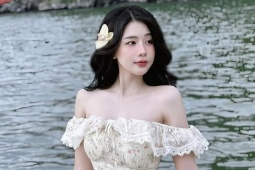 Sắc vóc gợi cảm của bà xã 'Thái tử Thiên Thai' Trọng Lân