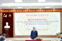 Bộ GD & ĐT kiểm tra việc dạy, học thêm tại Hà Nội