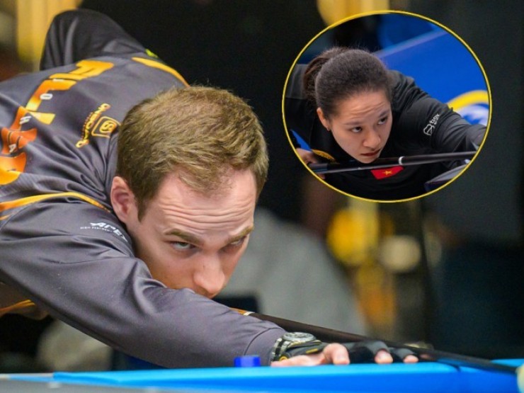 Giải bi-a 9,6 tỷ đồng ở Mỹ: Filller 2 phút thắng 2 ván, dàn sao Việt gặp khó