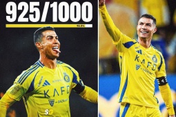 Siêu nhân Ronaldo cán mốc 925 bàn, có kỷ lục mới vượt xa các ngôi sao Ngoại hạng Anh