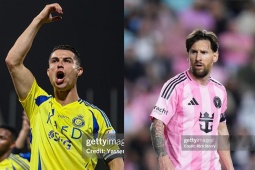 Ronaldo đánh đầu điệu nghệ, Messi vô-lê đẳng cấp lấn át siêu phẩm Ngoại hạng Anh