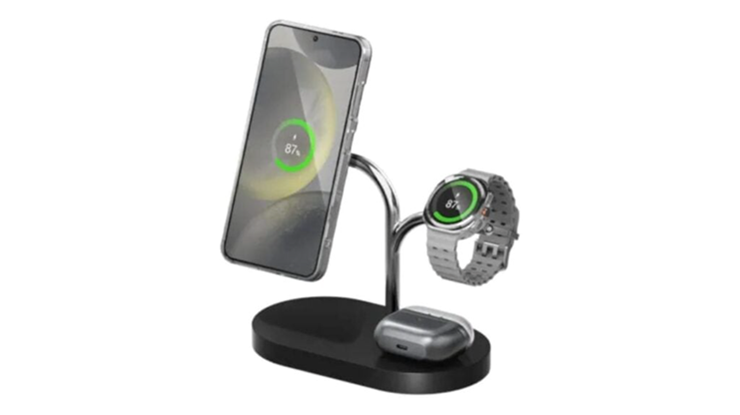 The "3-in-1" Qi2 charger suddenly disappeared from Samsung's website.