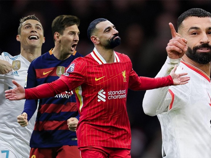 Salah chung mâm Ronaldo - Messi, trên đường vĩ đại nhất Ngoại hạng Anh