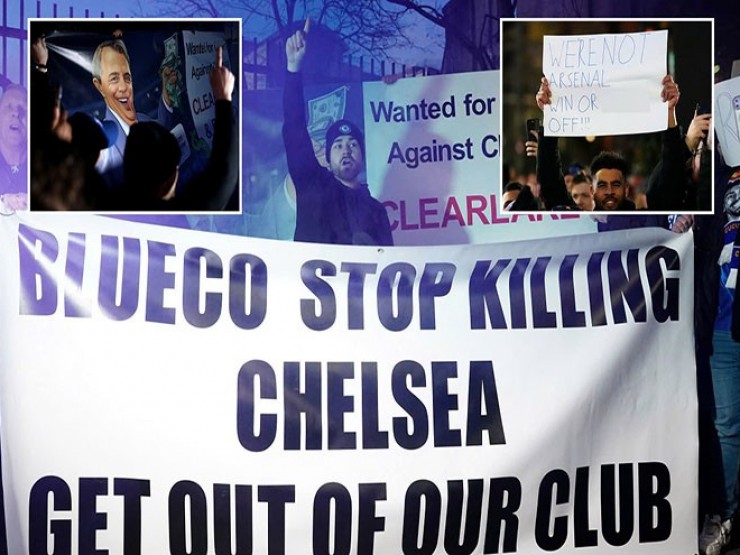 CĐV Chelsea phẫn nộ biểu tình, đòi ông chủ người Mỹ từ chức