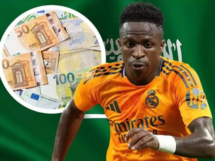 Đại gia Ả Rập chi 200 triệu bảng mua Vinicius, tham vọng lớn thách thức châu Âu