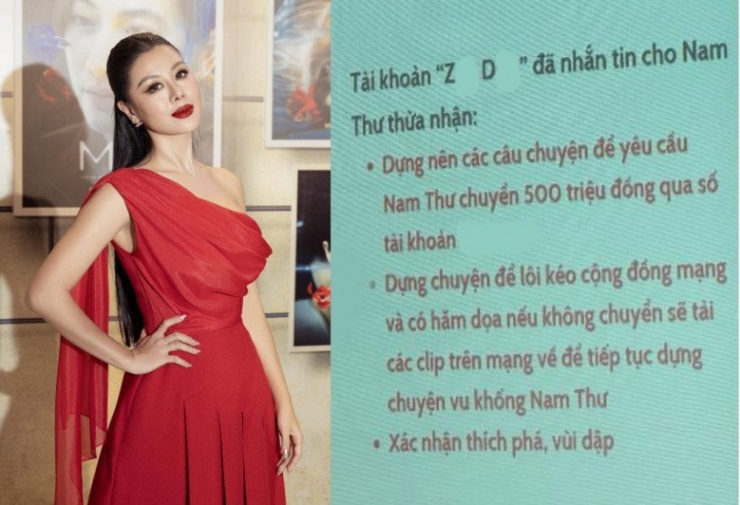 Nam Thư khẳng định bản thân không phải là 