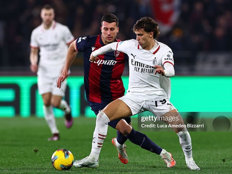 Kết quả bóng đá Bologna - AC Milan: Lún sâu khủng hoảng (Serie A)