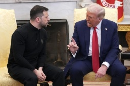 Thế giới - Báo Mỹ: Ông Trump “khó chịu” vì cách ăn mặc của ông Zelensky