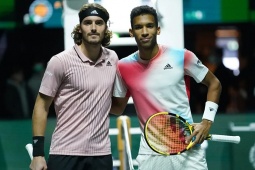 Nhận định tennis chung kết Dubai Open: Tsitsipas mơ "phá dớp" về nhì