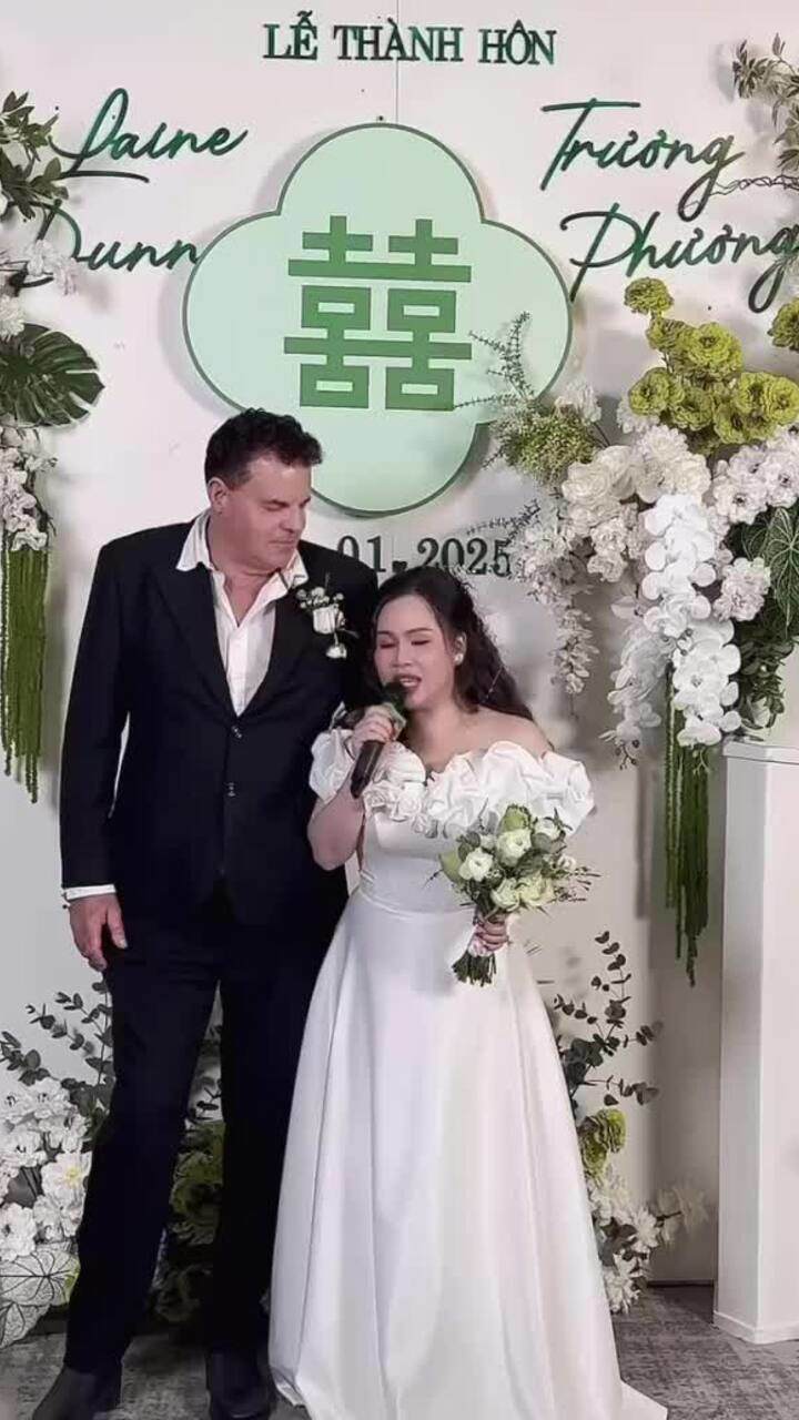 Trương Phương nhắn nhủ người thân trong đám cưới