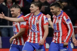 Bóng đá - Video bóng đá Atletico - Bilbao: Người hùng Alvarez, tái chiếm ngôi đầu (La Liga)