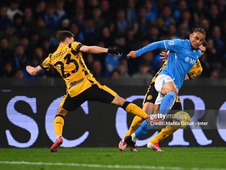 Kết quả bóng đá Napoli - Inter Milan: Siêu phẩm mở màn, cứu nguy kịp thời (Serie A)