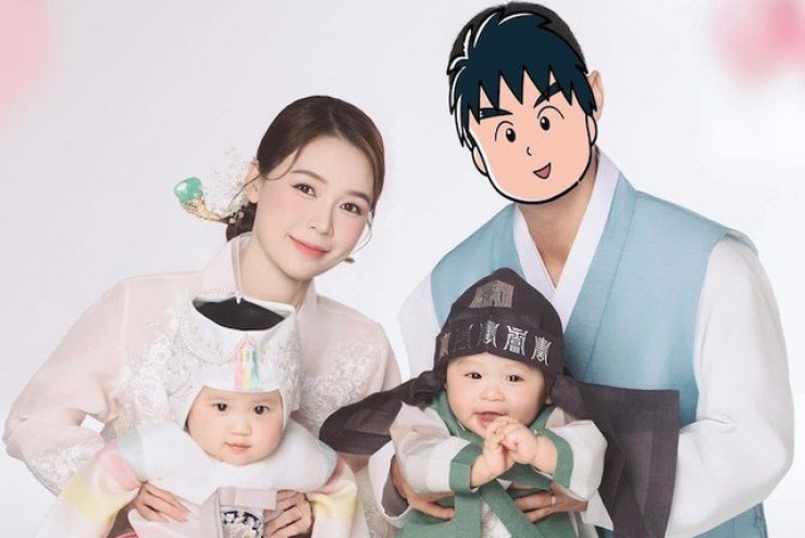 Sam chia sẻ lý do không để lộ mặt ông xã trong ảnh mừng sinh nhật các con