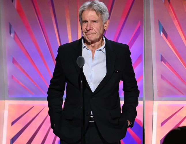 Tài tử Harrison Ford không thể tham dự Oscar vì bị bệnh zona. Ảnh: Getty Images.