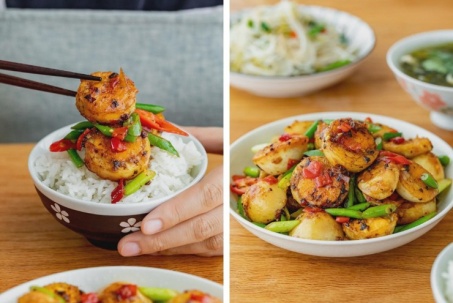 Trứng chiên kiểu mới, vàng giòn, ngấm đẫm sốt đậm đà