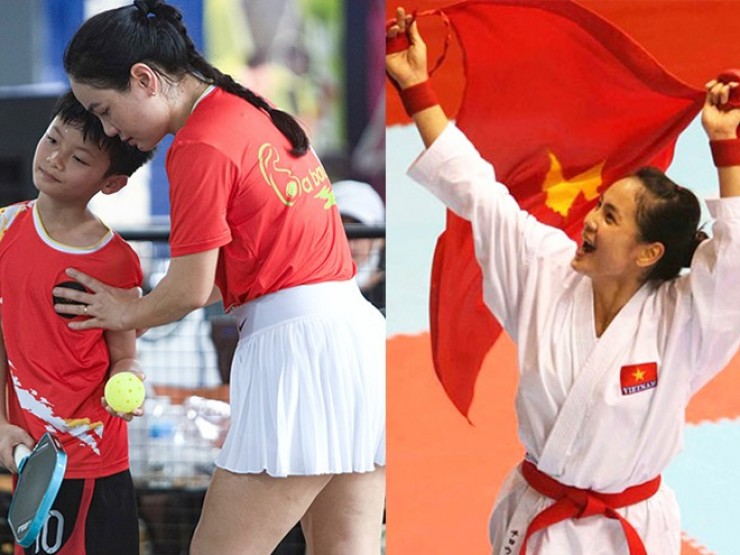 Bất ngờ “bóng hồng” đại náo giải pickleball nội dung độc lạ: Võ sỹ karate vô địch SEA Games