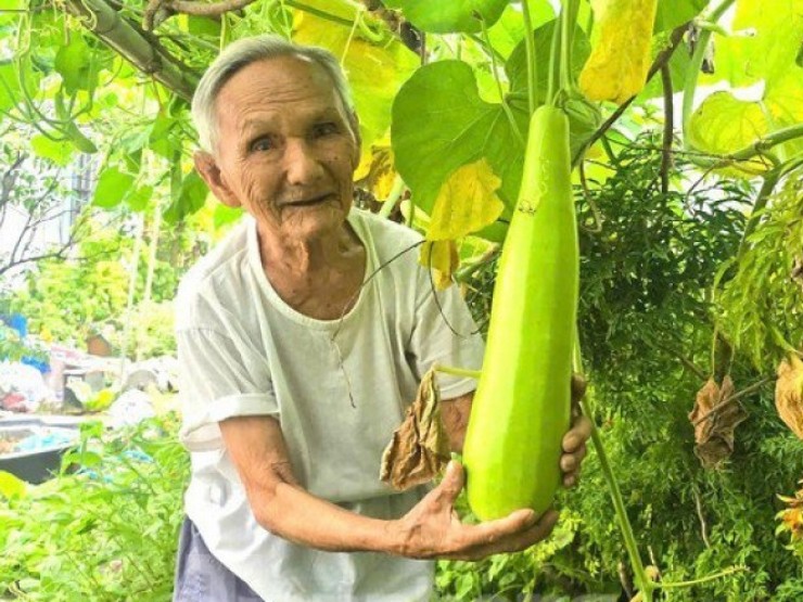 Cụ ông 100 tuổi vẫn vác nặng, uống bia, đi bộ và trồng rau