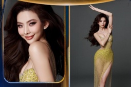 Một người đẹp Top 10 Miss Universe Vietnam gây chú ý khi lại đi thi Hoa hậu