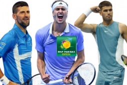 Lịch thi đấu tennis đơn nam giải Indian Wells 2025 mới nhất