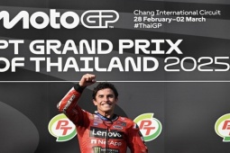 Đua xe MotoGP, Thailand GP: Vắng bóng nhà vô địch, Marquez "mở bát" thành công