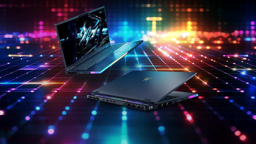 Siêu phẩm laptop gaming Predator Helios 18 AI được trang bị cấu hình mạnh nhất